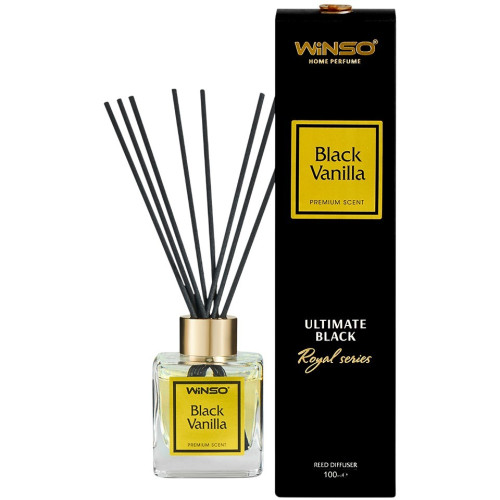Ароматичний дифузор-палички Winso Ultimate Black, Black Vanilla 100мл