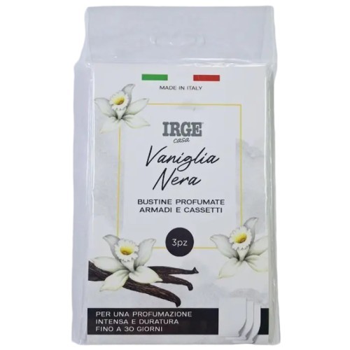 Ароматизатор для шафи в пластинах IRGE Vaniglia Nera 3шт