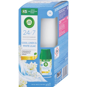 Автоматичний освіжувач повітря Air Wick Cool Linen & White Lilac 250мл