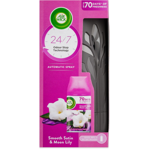 Автоматичний освіжувач повітря Air Wick Smooth Satin & Moon Lily 250мл