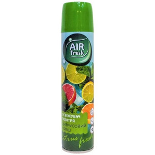 Освіжувач повітря Air Fresh цитрусовий фреш 300мл Освіжувач повітря Air Fresh цитрусовий фреш 300мл