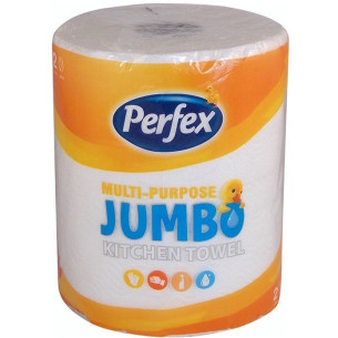 Паперовий рушник Perfex Jumbo 2-х шаровий Паперовий рушник Perfex Jumbo 2-х шаровий