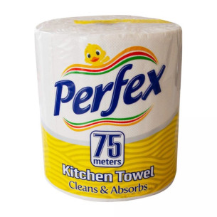 Паперовий рушник Perfex Kitchen Towel 2-х шаровий 75м Паперовий рушник Perfex Kitchen Towel 2-х шаровий 75м