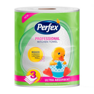 Паперовий рушник Perfex Kitchen Towel Professional 3-х шаровий Паперовий рушник Perfex Kitchen Towel Professional 3-х шаровий