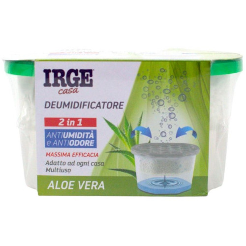 Поглинач запаху та вологи в коробці IRGE Aloe Vera 400мл Поглинач запаху та вологи в коробці IRGE Aloe Vera 400мл