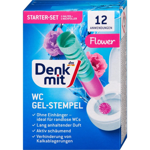 Шприц-гель для унітазу Denkmit Flower 75мл