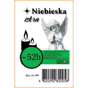 Свічка запаска Niebieska Iskra 52г Свічка запаска Niebieska Iskra 52г