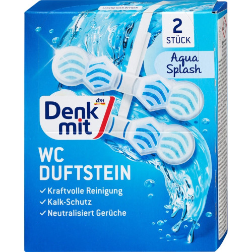 Туалетний блок Denkmit Aqua Splash 2шт