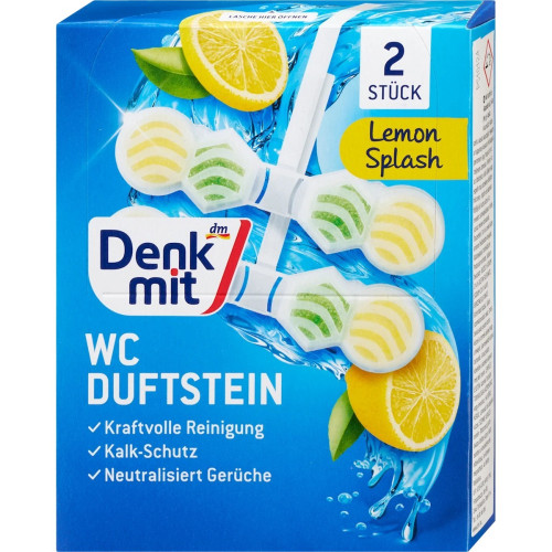 Туалетний блок Denkmit Lemon Splash 2шт
