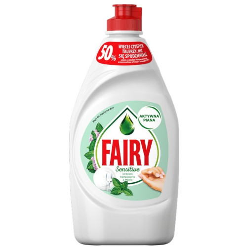 Засіб для миття посуду Fairy чайне дерево та м'ята 450мл