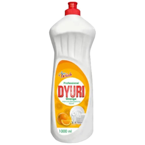 Засіб для миття посуду Ira Wash Dyuri апельсин 1л Засіб для миття посуду Ira Wash Dyuri апельсин 1л