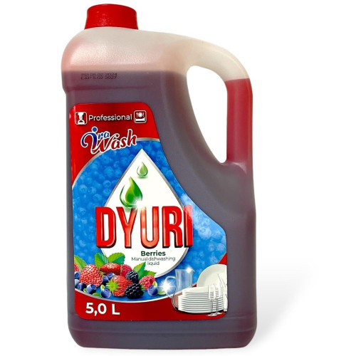 Засіб для миття посуду Ira Wash Dyuri ягоди 5л