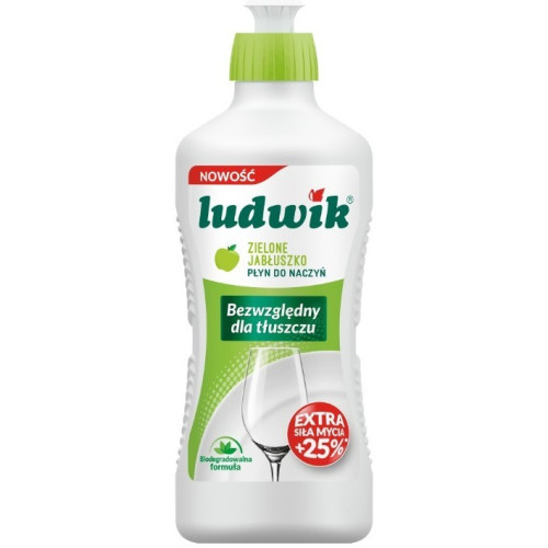 Засіб для миття посуду Ludwik зелене яблуко 450мл