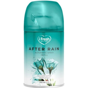 Змінний балон до автоматичного освіжувача повітря iFresh після дощу 250мл Змінний балон до автоматичного освіжувача повітря iFresh після дощу 250мл