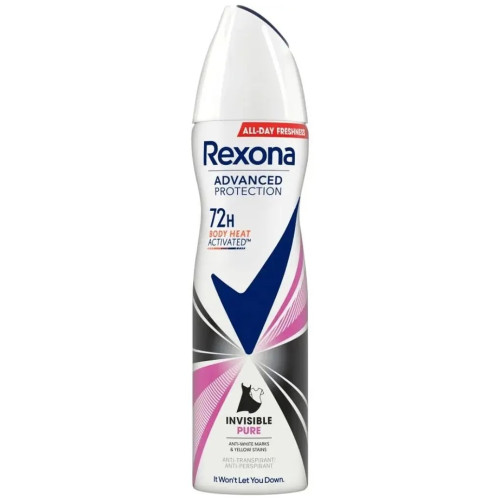 Антиперспірант-спрей жіночий Rexona чистий діамант 150мл