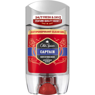 Антиперспірант-стік гелевий чоловічий Old Spice Captain 70мл Антиперспірант-стік гелевий чоловічий Old Spice Captain 70мл