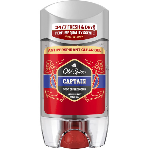 Антиперспірант-стік гелевий чоловічий Old Spice Captain 70мл