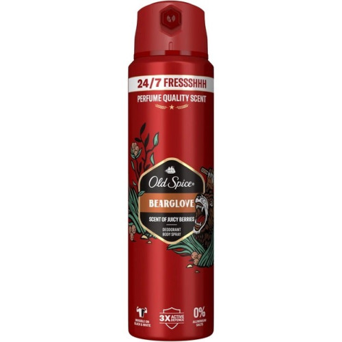 Дезодорант-спрей чоловічий Old Spice Bearglove 150мл