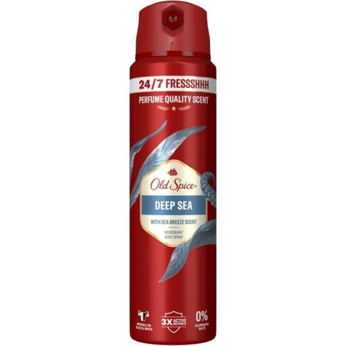 Дезодорант-спрей чоловічий Old Spice Deep Sea 150мл Дезодорант-спрей чоловічий Old Spice Deep Sea 150мл