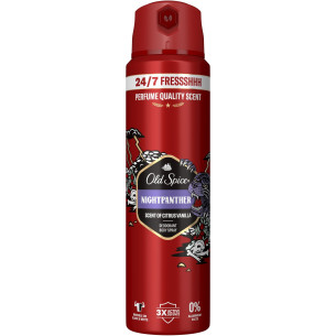 Дезодорант-спрей чоловічий Old Spice Nightpanther 150мл Дезодорант-спрей чоловічий Old Spice Nightpanther 150мл