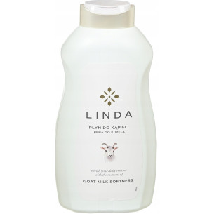 Гель-піна для душу Linda козяче молоко 1,3л Гель-піна для душу Linda козяче молоко 1,3л