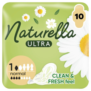 Гігієнічні прокладки Naturella Ultra Normal, 4 краплі, 1 розмір, 10шт Гігієнічні прокладки Naturella Ultra Normal, 4 краплі, 1 розмір, 10шт