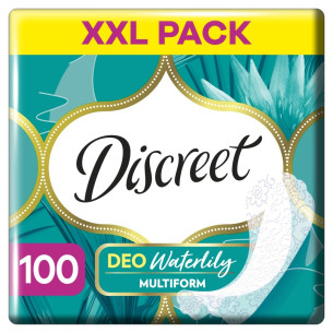 Щоденні прокладки Discreet DEO Waterlily 100шт Щоденні прокладки Discreet DEO Waterlily 100шт