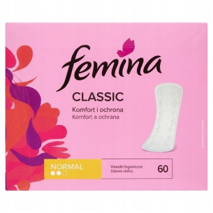Щоденні прокладки Femina Classic 60шт Щоденні прокладки Femina Classic 60шт