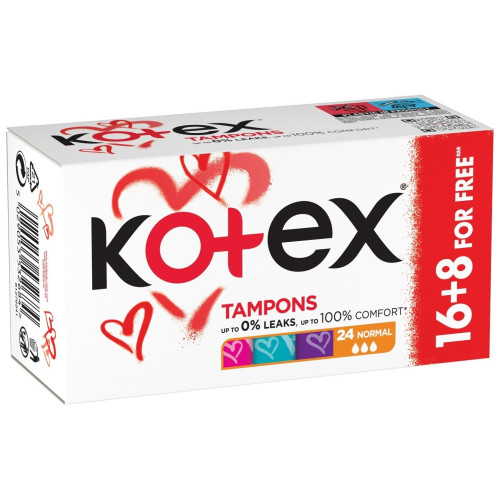 Тампони Kotex Normal 24шт