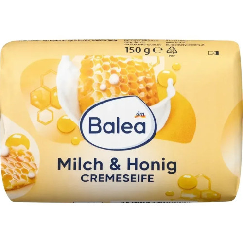 Тверде крем-мило Balea Milch & Honig 150г
