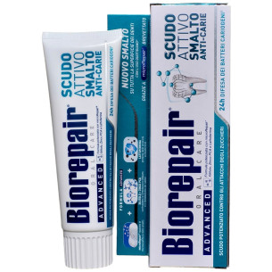 Зубна паста Biorepair Oral Care Pro Scudo Attivo Smalto 75мл Зубна паста Biorepair Oral Care Pro Scudo Attivo Smalto 75мл
