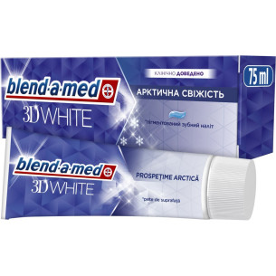 Зубна паста blend-a-med 3D White арктична свіжість 75мл Зубна паста blend-a-med 3D White арктична свіжість 75мл