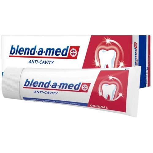 Зубна паста blend-a-med антикарієс оріджінал 75мл Зубна паста blend-a-med антикарієс оріджінал 75мл