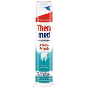 Зубна паста з дозатором Theramed Atem-Frish 100мл Зубна паста з дозатором Theramed Atem-Frish 100мл