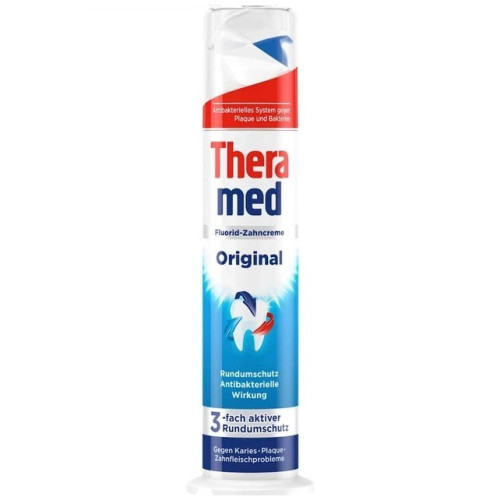 Зубна паста з дозатором Theramed Original 100мл Зубна паста з дозатором Theramed Original 100мл