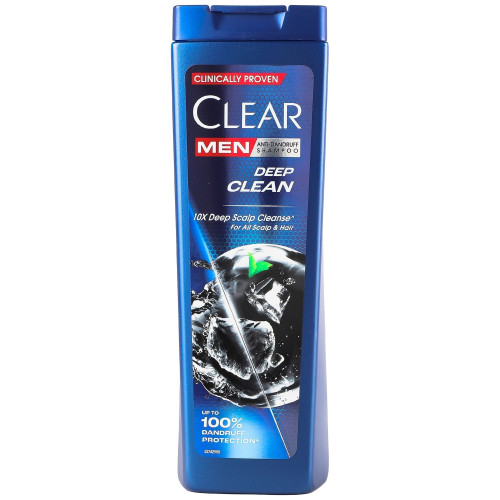 Чоловічий шампунь для волосся глибоке очищення Clear Men Deep Clean 360мл Чоловічий шампунь для волосся глибоке очищення Clear Men Deep Clean 360мл
