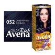 Cтійка крем-фарба для волосся Acme Color Avena Rich Color 052 синьо-чорний 135мл