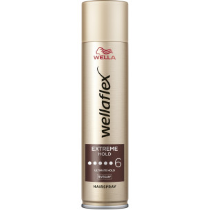 Лак для волосся Wella Wellaflex Extreme Hold 6, 250мл