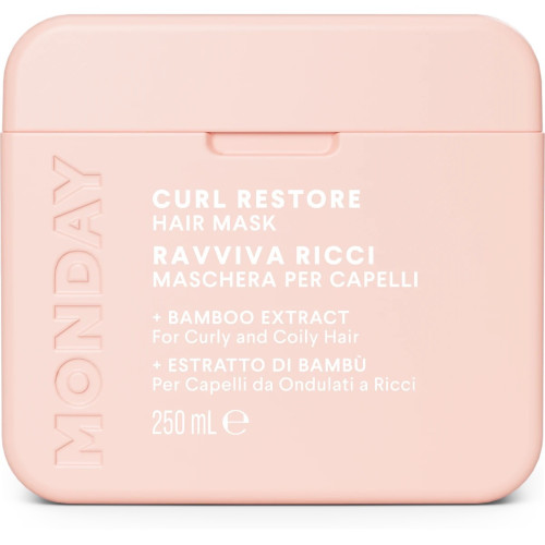 Маска відновлююча для кучерявого волосся Monday Curl Restore 250мл Маска відновлююча для кучерявого волосся Monday Curl Restore 250мл