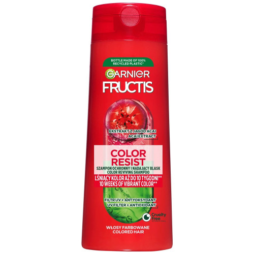 Шампунь для фарбованого волосся Garnier Fructis Color Resist 400мл