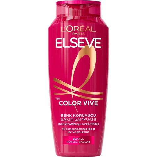 Шампунь для фарбованого волосся L`oreal Elseve Color Vive 300мл