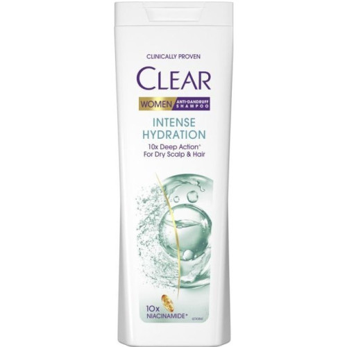 Шампунь для інтенсивного зволоження волосся Clear Intense Hydration 360мл