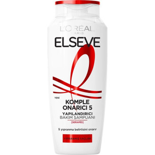 Шампунь для відновлення волосся L`oreal Elseve Komple Onarici 5, 300мл Шампунь для відновлення волосся L`oreal Elseve Komple Onarici 5, 300мл