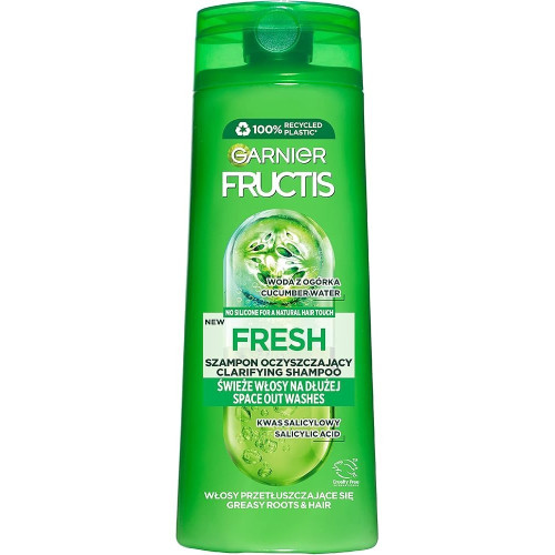 Шампунь для волосся схильного до жирності Garnier Fructis Fresh 400мл