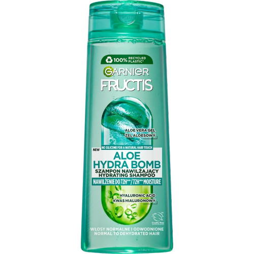 Шампунь для волосся зволожуючий Garnier Fructis Aloe Hydra Bomb 400мл