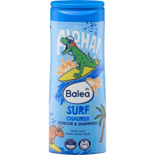 Дитячий гель для душу та шампунь 2в1 Balea Surf Osaurus 300мл Дитячий гель для душу та шампунь 2в1 Balea Surf Osaurus 300мл