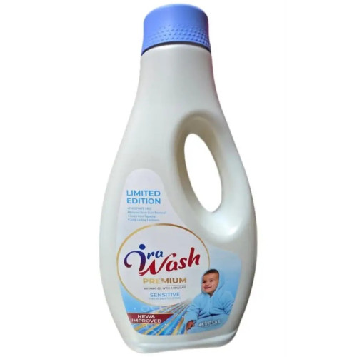 Гель для прання з ополіскувачем дитячий універсальний Ira Wash Sensitive Premium 1,8л