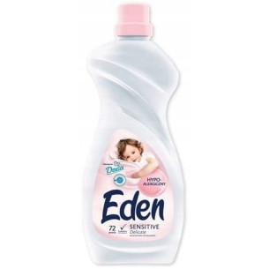 Кондиціонер для прання дитячих речей Eden Sensitive Delicate 1,8л Кондиціонер для прання дитячих речей Eden Sensitive Delicate 1,8л