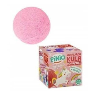 Кулька для купання дитяча з іграшкою Pinio рожева 150г Кулька для купання дитяча з іграшкою Pinio рожева 150г
