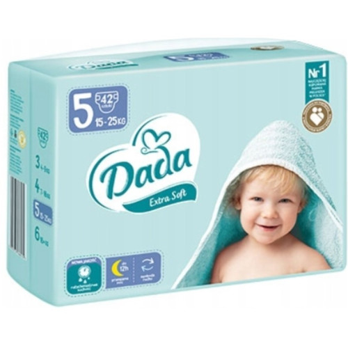 Підгузки Dada Extra Soft 5, 15-25кг, 42шт